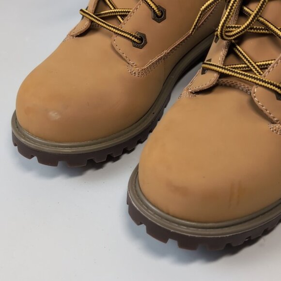 Skechers Mecca Mitigate Lumber Boots Ankle Faux Leather Fall Winter Waterproof - Picture 5 of 11